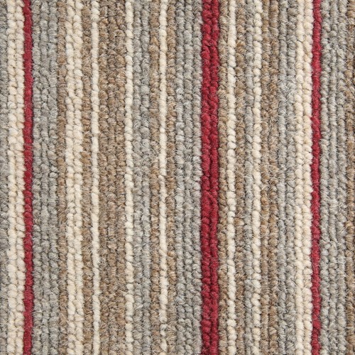 Designer carpet lerwick red - carpet,