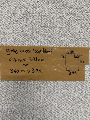 Carpet offcut grey - , blend