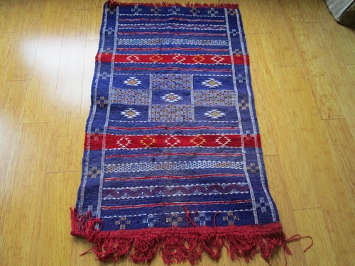Afghan handwoven 100 wool - afghan,